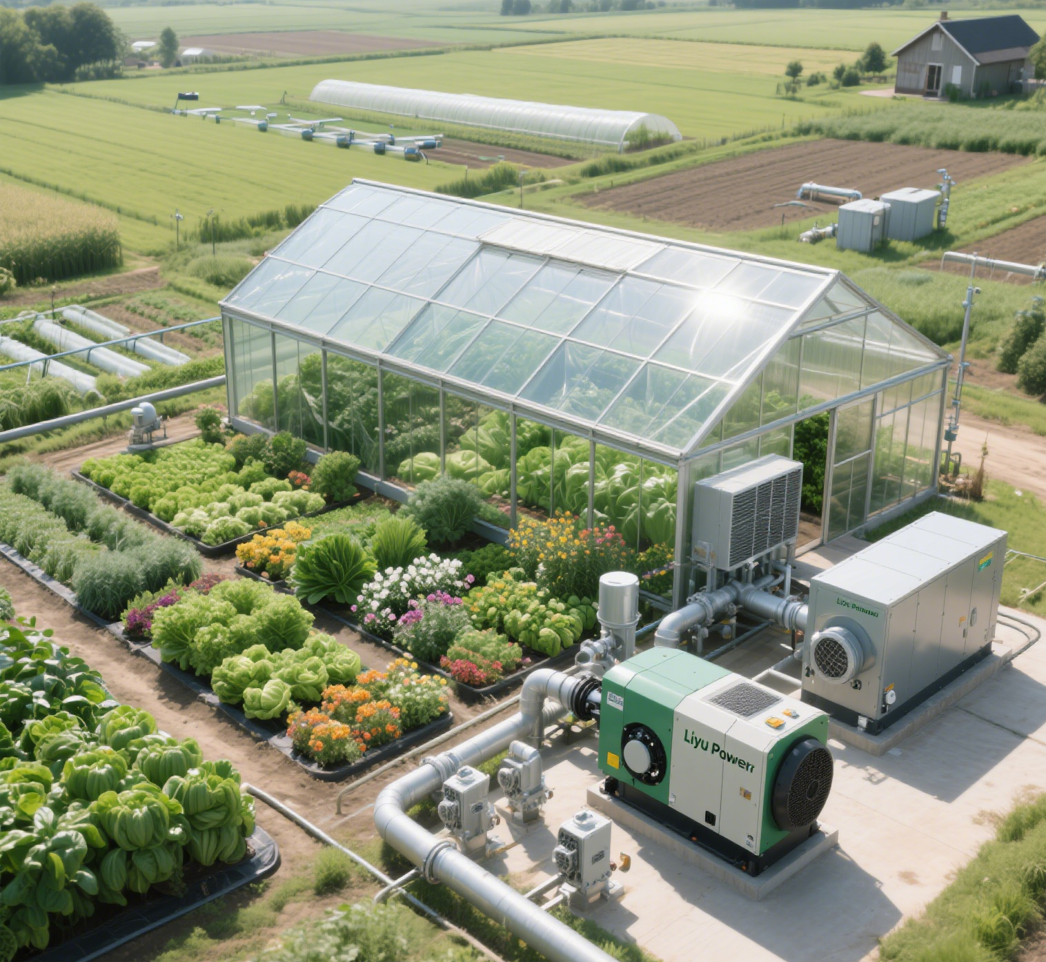Energy-Efficient Power Solutions for Greenhouses