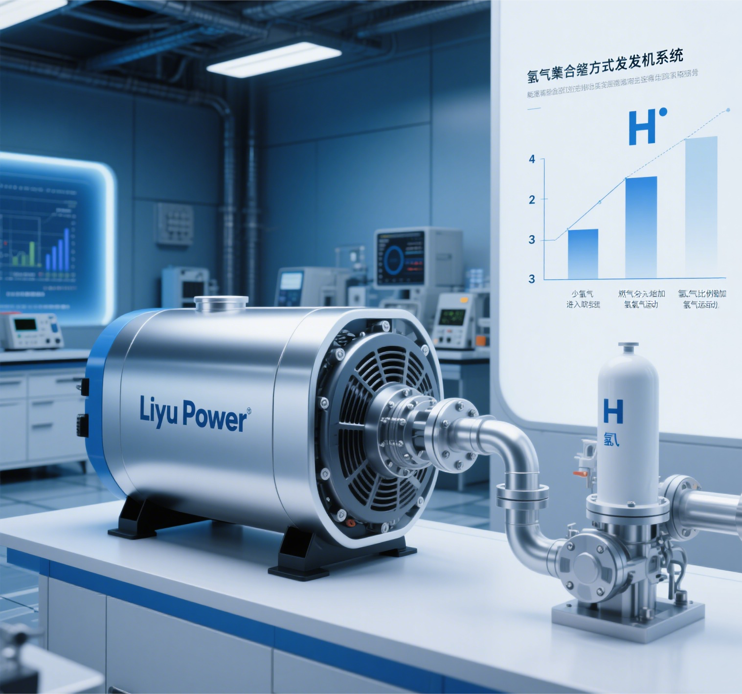 Hydrogen CO2-neutral power generation solutions