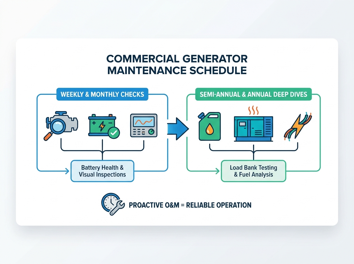 Commercial Backup Power Generator