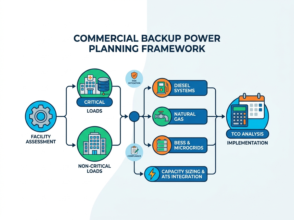 Commercial Backup Power Generator