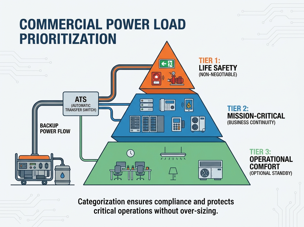 Commercial Backup Power Generator